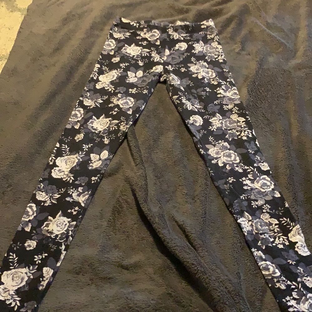Floral leggings